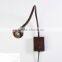 Flexible Gooseneck Sconce Wall Mounted LED light Bronze finish