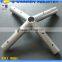 Quick Connect Carbon Steel 4 Way Plpe Fitting for Tents Canopy Frames YS39030