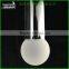 Quartz glass rod with a ball ending by fine grinded