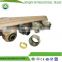 Brass digital floor heating manifold gauge with actuator exhausting valve in good quality