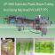 Clear packing boxes folder and gluing machine,PVC boxes folding and gluing machine