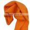 orange colour of polar fleece fabric for crafts