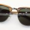 JM572 Zebra Wood Sunglasses Italy Design G15 Green Polarized Lens