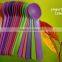 colourful 100% Biodegradable disposable ice cream spoon