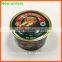 Coffee powder easy open tin can