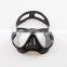 China cheap Scuba diving mask ,Tempered glass silicone diving mask