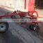 Hot sell tractor driven wide grass rake with double side