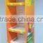 Customized Juice Cardboard Cooler Display Stand for Supermarket Promotion