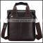 1729 new men's Leather Satchel Handbag vertical version briefcases one generation