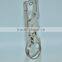 new design high quality silver metal custom keychain
