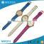Changelable Strap Rose Gold Plating Case New Times Quartz Ladies Watch