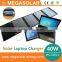 40W Portable Solar Charger For Mobile Phone Mono Solar Panel Foldable USB Battery Charger Wallet