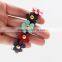New Arrival Hot Sale Fashion Colorful Five Flowers Elastic Hair Bands Rubber Bands Headwear Hair Accessories for Girls Women