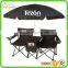 Folding double seat camping chair