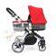 2016Baby Stroller European standard High Quality And Comfortable 3 in 1 Fuctions Deluxe Reversing Handle Baby Stroller
