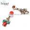 Chinese style crystal drop earing by handmade