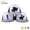 high quality printing funny flat brim 3d embroidery cap and hats