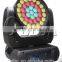 37pcs 12W RGBW zoom moving head disco led stage light