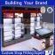 3 tier acrylic floor display stand cosmetic display lipstick stand holder