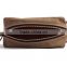 Custom high quality waxed canvas travel pouch waterproof