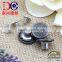 Unique Style and logo can be customized alloy jeans button