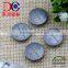 Metal Anti Silver Color Button Four Part Press Button for Jacket and Coat