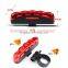 Bicycle headlights cling Tail Light/Bike silica gel lamp