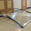New arrival manual aluminum type polycarbonate roof sunshade awning 1500X3000width