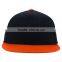 Plain Black And Orange Fitted Hats Basedball Cap Bulk