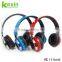 Wholesale 40MM Speaker Stereo Foldable Wireless Headphone Bluetooth With LED Light