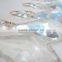 6.28 -7 20 Asfour Chandelier Crystals 63mm French Cut Shabby Chic Lamp Parts Supplies Clear Glass Prisms Baroque