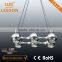 CE UL white pendant light & changing color chandelier & antique glass pendant lamp