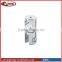 Glass shower door stabilizer support tube bar intermedia vertical swival glass clamp