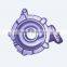High quality Precision Investment casting cast metal turbine housing,housing turbine castings