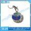 Custom shopping cart coin keychain