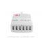 China Factory 5-6 port Intelligent usb travel charger 12A