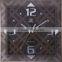 Pearl Quiet Sweep Wall Clock PW242 With 3D Numbers