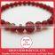 Red agate beads bracelet 10mm and 8mm, agate stone jewelry, prayer beads, japanese beads bracelet, natural stones, made in Japan