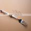 new arrival hot sales customed food safety stainless steel 18/8 wedding crystal dinner fork with crystals in the acrylic handle