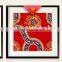 Home decor chinese cloth oil painting