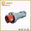 IP67 Round 5 Pins Copper High Current 125A Industrial Power Plugs