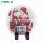 Logo printing L100*H100*W4mm round coaster sublimation toughened blank glass photo coaster