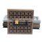 Luxury laser cut chocolate box with gold stamping Logo