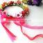 Colorful Flower Head Garland Small Cute Flower 100% Handmade Hawaii Head Wreath
