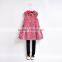 high quality sleeveless dress winter warm fashion baby girl winter dresses 2016