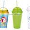 plastic cup with straw,plastic tumbler with lid,plastic mug,coffee mug