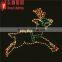 Extendable Outdoor Lights 2D Silhouettes christmas tree rope motif light decorations