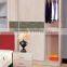 Sliding Doors Warm Glossy Melamine Face Particle Board & MDF Badroom Wardrobe W-02