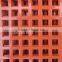 China manufacturer custom galvanized Square hole perforated sheet