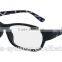2016 spring hinge unisex black frame popular reading glasses